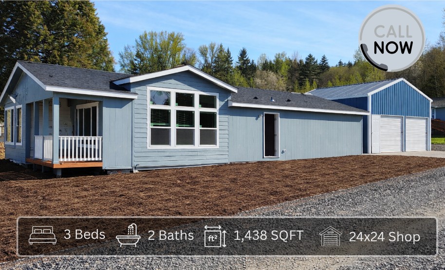 505 F St Vader WA home and shop